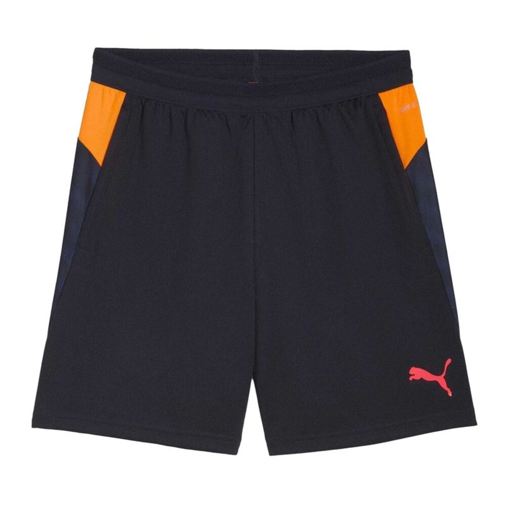 Puma Mens Cup Logo Shorts / Navy/Orange